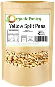 Organic Pantry Yellow Split Peas 500g