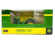 1/16 John Deere Model 62 Tractor With One Row Plow