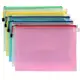 【居家寶盒】B5多功能 PVC彩色網格袋 資料袋 檔案袋 拉鍊袋 文具袋 文件袋 防水袋 工具袋 (3.5折)