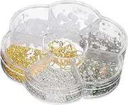 Ipetboom Pearl Nail Art Charms of Manicure Decorations Nail Gems for Nail Art Unique and Playful Accessories for Women