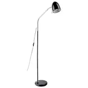 Lara 1 Light Floor Lamp Black - 205279N