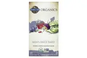 Garden of Life, Organics, Men's Once Daily, Whole Food Multivitamin, 30 Vegan Tablets