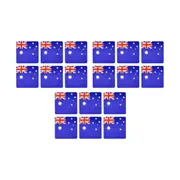 18 x Australia Flag Coasters Placemat Table Drinks Wine Beer Holder Souvenir