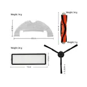 For Bot L10 Plus / Z10 Pro / D10 Plus Vacuum Cleaner Main Side Brush Mop Cloth Hepa Filter Dust Bag