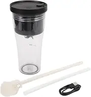 Portable Blender 600ml USB Rechargeable Double Gear 6 Blades 18000rpm 4000mAh Blender Cup for Shakes Juice