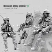 1/35 resin figures model Russian special forces unassembled unpainted