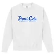 Pepsi Co. Ice Cold Pepsi Served Here! Sweatshirt - White