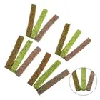 Scene Layout Shrub Strips 12pcs Architectural City Beautification Simulation