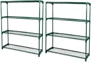 4 Tier Plant Stand 106Cm Tall Metal - Greenhouse, Indoors, Outdoors, Shelf, Tall