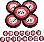 1 Set Golf Club Mark Golfs Putter Cover Putter Golfs Cover Golf Driver Head Covers Funny Golfs Club Fabric Cover Golf Putter Cover Novelty Golf Head Covers Club Cover