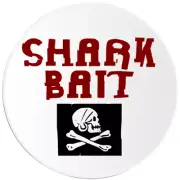Shark Bait Pirate - 100 Pack Circle Stickers 3 Inch - Skull Crossbones