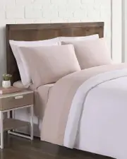 Brooklyn Loom Blush Sheet Set