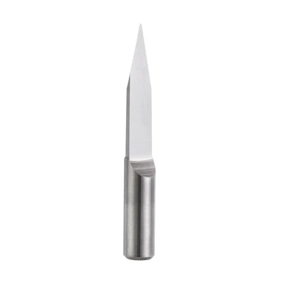 6mm Shank 0.6mm Tip 30 Degree Solid Carbide Wood Engraving Bit CNC Router Tool