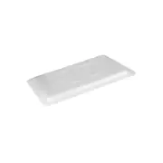 Jiwins Rectangular Lid to Suit Food Container Polypropylene White 460x300x29mm (Box of 12)