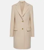 [Stella McCartney] Stella McCartney Wool coat AU 16 beige