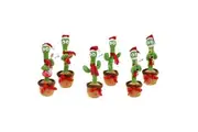 Sing n Twirl Christmas Cactus 1pc 3 Asst 45cm