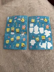 2001 Viacom DesignWare "SpongeBob SquarePants" Stickers 1.5 Sheets