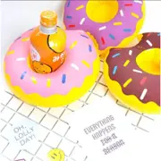 Inflatable Donut Drink Cup Holder Float For Party