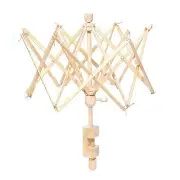 Swift Yarn Winder Holder Umbrella Bobbin Winder 24 Wooden Yarn Swift Knitting Ho