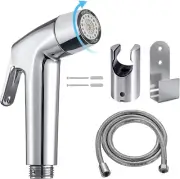 Handheld Bidet Sprayer Toilet Bathroom with Wall Bracket Hose Set, Closestool