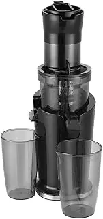 Devanti Slow Juicer Cold Press Fruit Extractor Vegetable Processor 200W Black