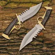 PACK OF 2 DRYL DIXON KNIFE THE WALKING DEAD REPLICA HANDMADE D2 STEEL KNIFE