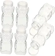 NOLITOY Honey Pot Jar 160ml Bear Honey Bottle Candy Storage Jar Material Random Color