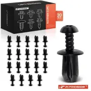 A-Premium 20Pcs 7mm Nylon Upper Cover Spoiler Retainer Clips for BMW Mini Cooper (for: Mini)