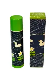 1978 Amway SOLID FRAGRANCE DEMI STICK NOS Vintage Ducks And Denim Print NOS