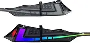 Compatible For Lexus IS250 Colorful Tail Light 2014-2020 IS300h F Animation RGB DRL LED Assembly(Clear-RGB)