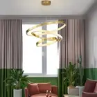 LED Chandelier Lighting Dining Room Pendant Light Kitchen Ring Ceiling Lights