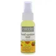 Hand Sanitizer Mist - Sunflower Oil and Eucalyptus by Cuccio Naturale for Unisex - 2 oz Hand Sanitizer