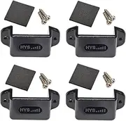 [HYS] Walkie Talkie Single Side Car Mount Kit With Screws for Handheld CB & VHF UHF Two-Way Radio With Belt Clip (Pack of 4)