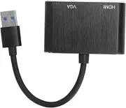 Usb3.0 to VGa Adapter, Converter VGa Adapter Display Port Female to Male Adapter Converter Display Expansion Converter Computer Accessories