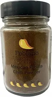 Poblano Mexican Pasilla Chilli Powder Shaker 50g