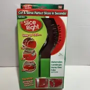 New Slice-Right Melon & Cake-Slicer As Seen On Tv Watermelon Cantaloupe.