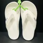 NWT Crocs Bayaband Thongs Flip Flops Sandals Shoes White Navy Men 10 Women 12
