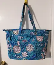 Vera Bradley Peacock Garden Ultimate Travel Tote Bag