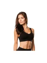Women Bra Shaper Removable Pads Genie Bra Shapewear. Black SIZE S