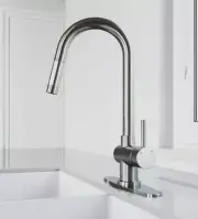 Vigo VG02029ST Greenwich Pull-Down Spray Kitchen Faucet in Stainless Steel
