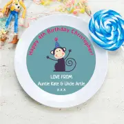 Personalised Cheeky Monkey Plate