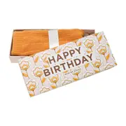 3PK Annabel Trends Boxed Novelty Comfort Soft Socks One Size Happy Birthday