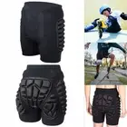 Unisex Hip Impact Pad Protection Padded Sports Shorts Ski Skating Butt Protector