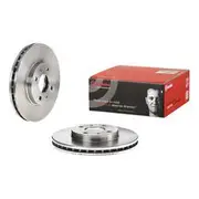 Brembo Prime Vented Brake Rotor - Single - 09.7357.10
