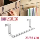 Rack Tea Towel Holder Cupboard Hanger Bar Over Door Hook Kitchen Bathroom Rail