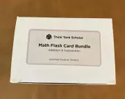 Think Tank Scholar Math Flash Card Bundle - Addition & Subtraction
