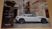 ASTON MARTIN DB-11 ADVERTISEMENT - BEAUTIFUL IS EVOLUTIONARY
