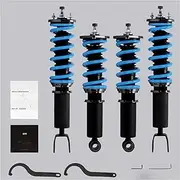 24 Way Damper Coilovers,Compatible With Nissan 300ZX Z32 3 door 3.0l V6 VG30DE RWD 1990-1996 Suspension Lowering Damper Spring