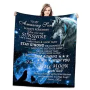 to My Son Blanket from Mom | Super Soft Fleece 60"x50" To My Son from Mom