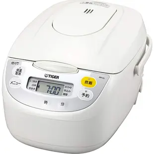 TIGER 虎牌 電鍋 5.5合(約1升)  微電腦附烹飪菜單 白色 JBH-G101W